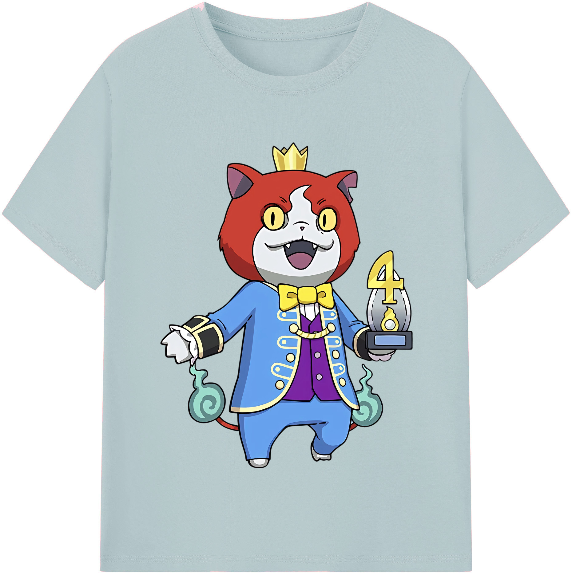 （画像用） 妖怪ウォッチ Yo-kai Watch 綿100％半袖Tシャツ（フロントプリント）